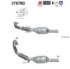 VW 6K0253060EX Catalytic Converter